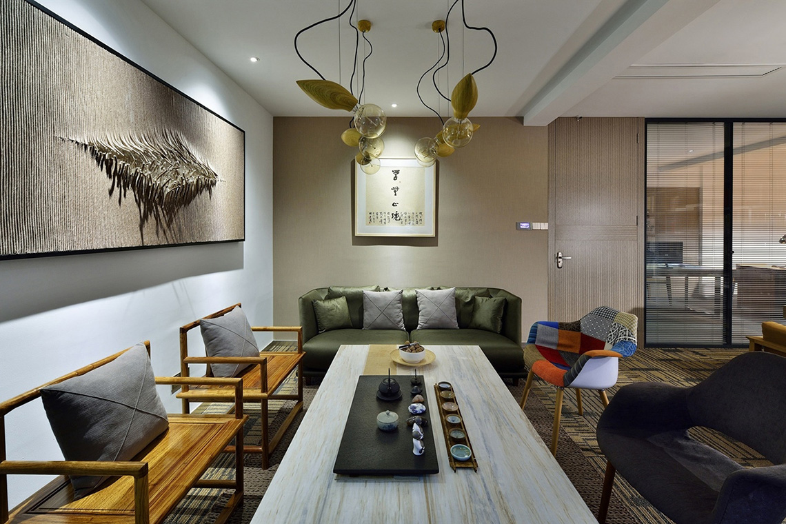 財(cái)務(wù)咨詢(xún)公司中式風(fēng)格辦公室裝修設(shè)計(jì)-第4張圖片-上海古都建筑設(shè)計(jì)集團(tuán) 財(cái)務(wù)咨詢(xún)公司中式風(fēng)格辦公室裝修設(shè)計(jì)-第4張圖片-上海古都建筑設(shè)計(jì)集團(tuán)