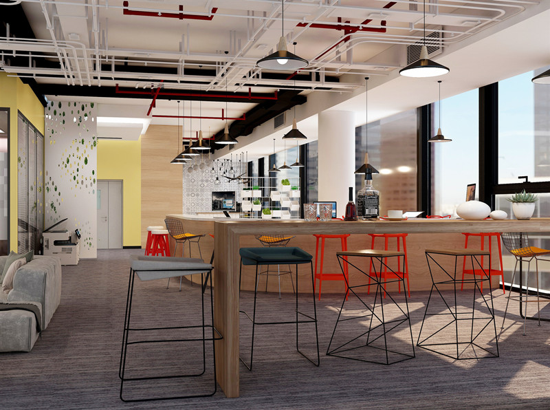 5000平工業(yè)風辦公室設(shè)計裝潢圖片-第3張圖片-上海古都建筑設(shè)計集團 5000平工業(yè)風辦公室設(shè)計裝潢圖片-第3張圖片-上海古都建筑設(shè)計集團