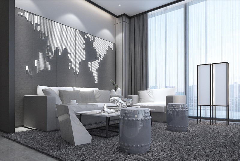 極簡禪意總經(jīng)理辦公室設(shè)計效果-第2張圖片-上海古都建筑設(shè)計集團 極簡禪意總經(jīng)理辦公室設(shè)計效果-第2張圖片-上海古都建筑設(shè)計集團