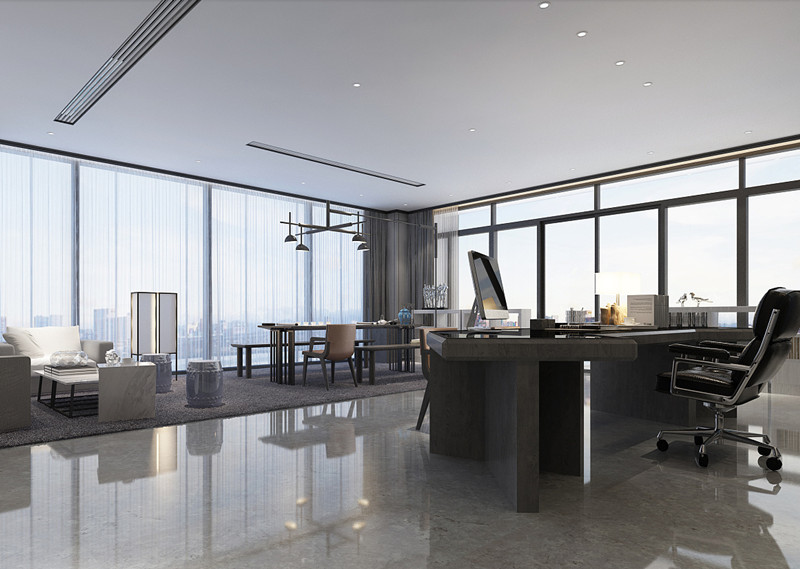 極簡禪意總經(jīng)理辦公室設(shè)計效果-第4張圖片-上海古都建筑設(shè)計集團 極簡禪意總經(jīng)理辦公室設(shè)計效果-第4張圖片-上海古都建筑設(shè)計集團