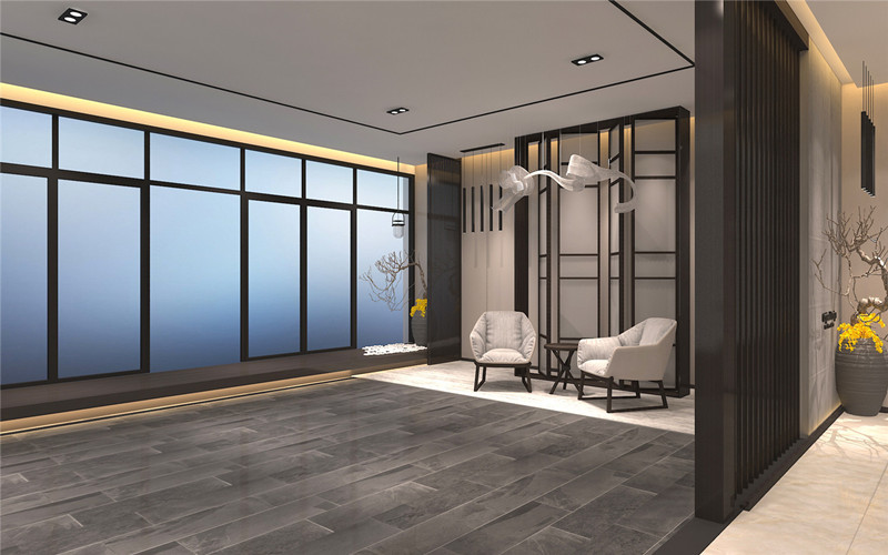 660平米新中式風(fēng)格辦公室裝修圖片-第5張圖片-上海古都建筑設(shè)計(jì)集團(tuán) 660平米新中式風(fēng)格辦公室裝修圖片-第5張圖片-上海古都建筑設(shè)計(jì)集團(tuán)