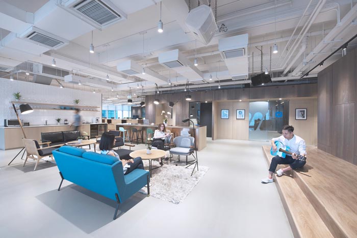 楊浦區(qū)辦公室裝修音樂傳媒公司設計案例-第4張圖片-上海古都建筑設計集團 楊浦區(qū)辦公室裝修音樂傳媒公司設計案例-第4張圖片-上海古都建筑設計集團