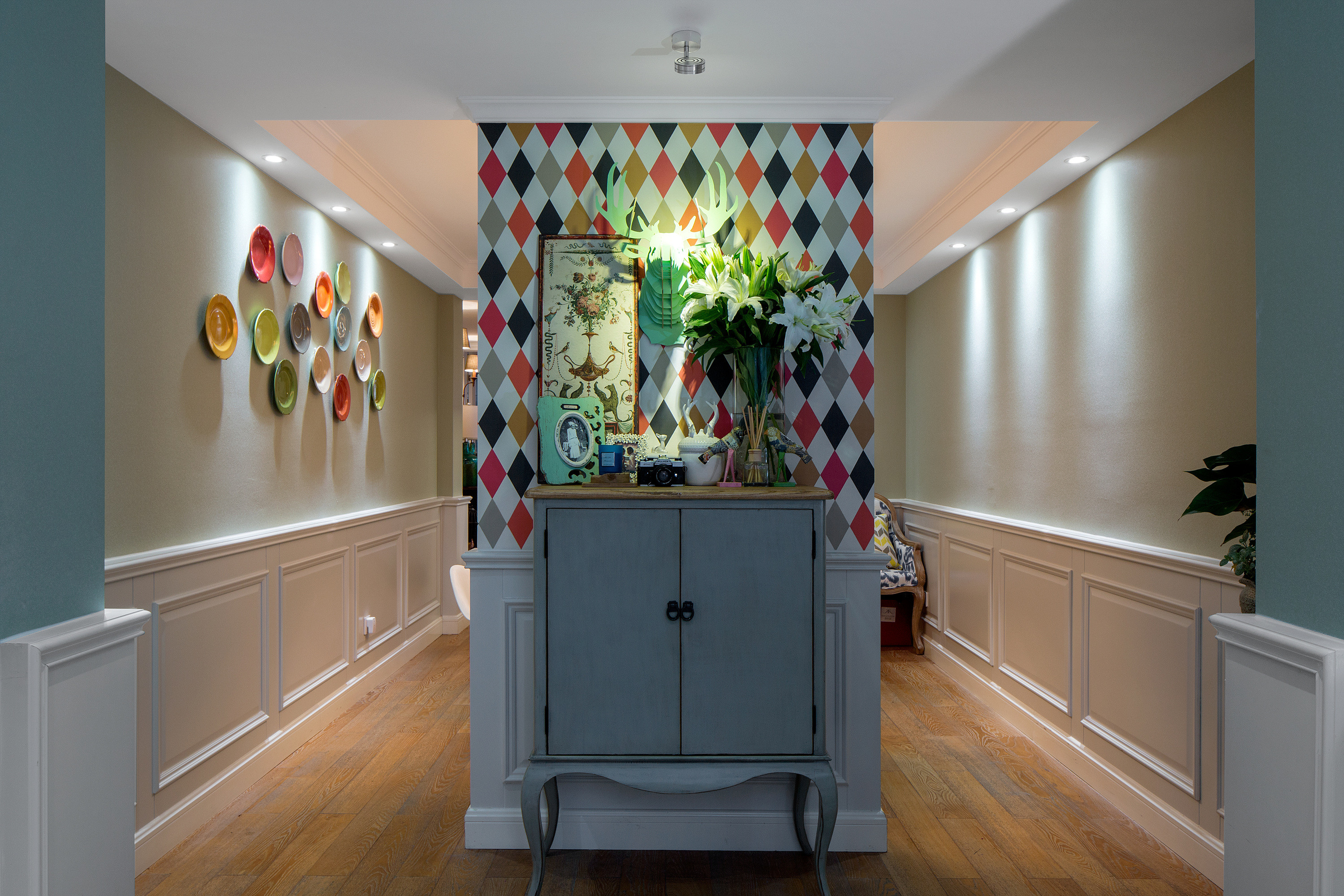 徐匯區(qū)120平辦公室裝修美式風(fēng)格設(shè)計-第4張圖片-上海古都建筑設(shè)計集團(tuán)