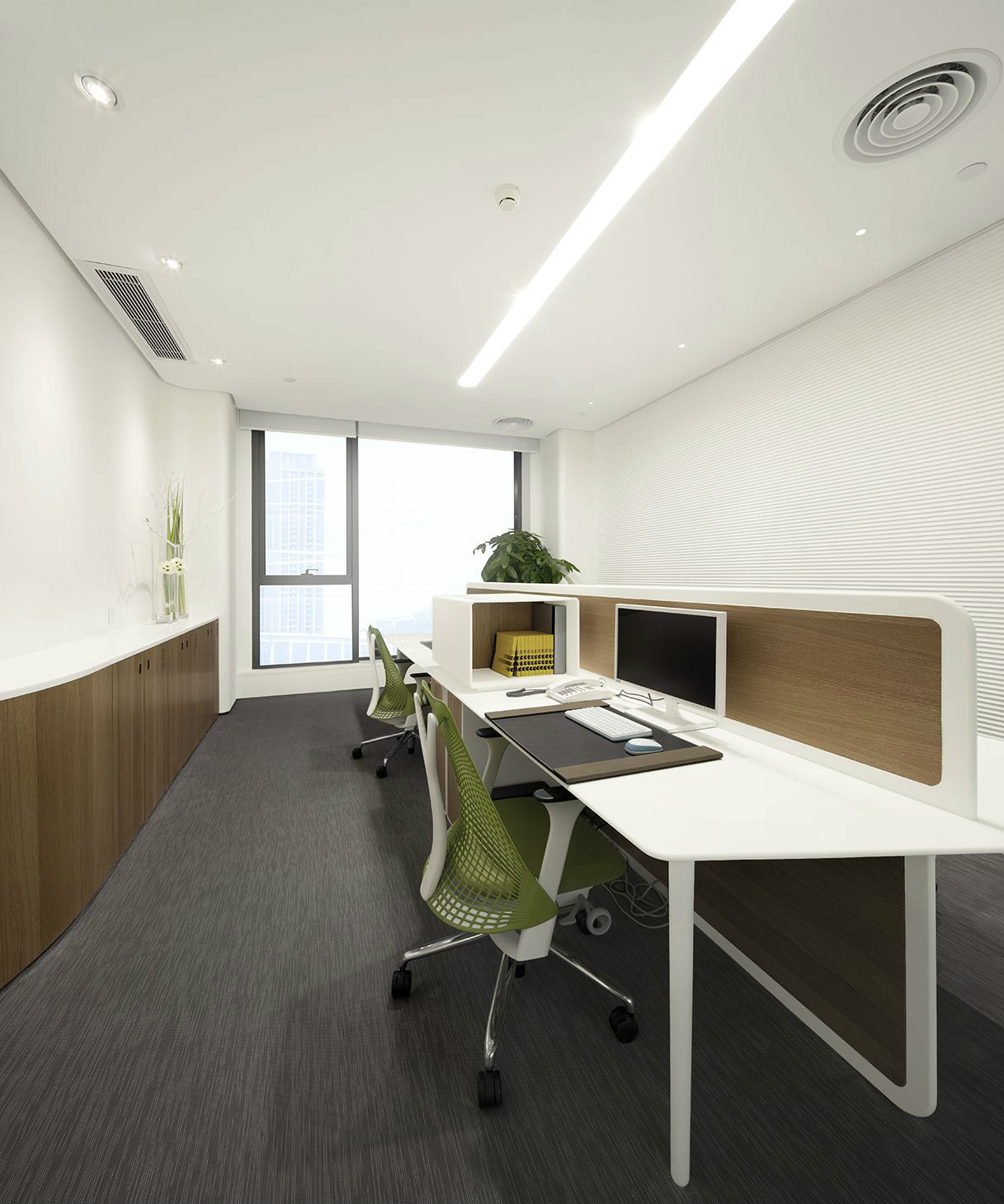 上海辦公室裝修高采光設(shè)計(jì)效果圖-第5張圖片-上海古都建筑設(shè)計(jì)集團(tuán)