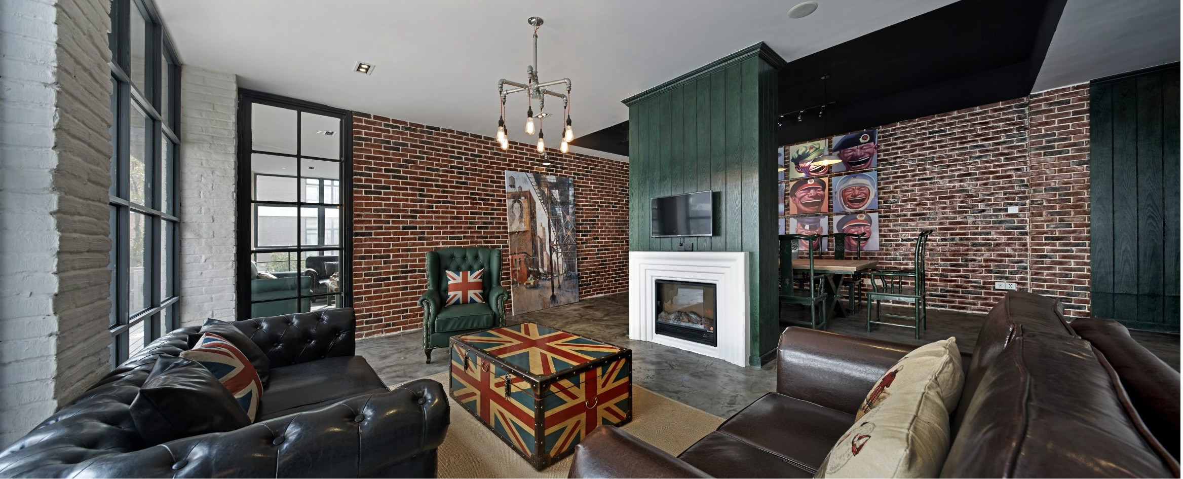 上海辦公室裝修英式風格設計-第1張圖片-上海古都建筑設計集團