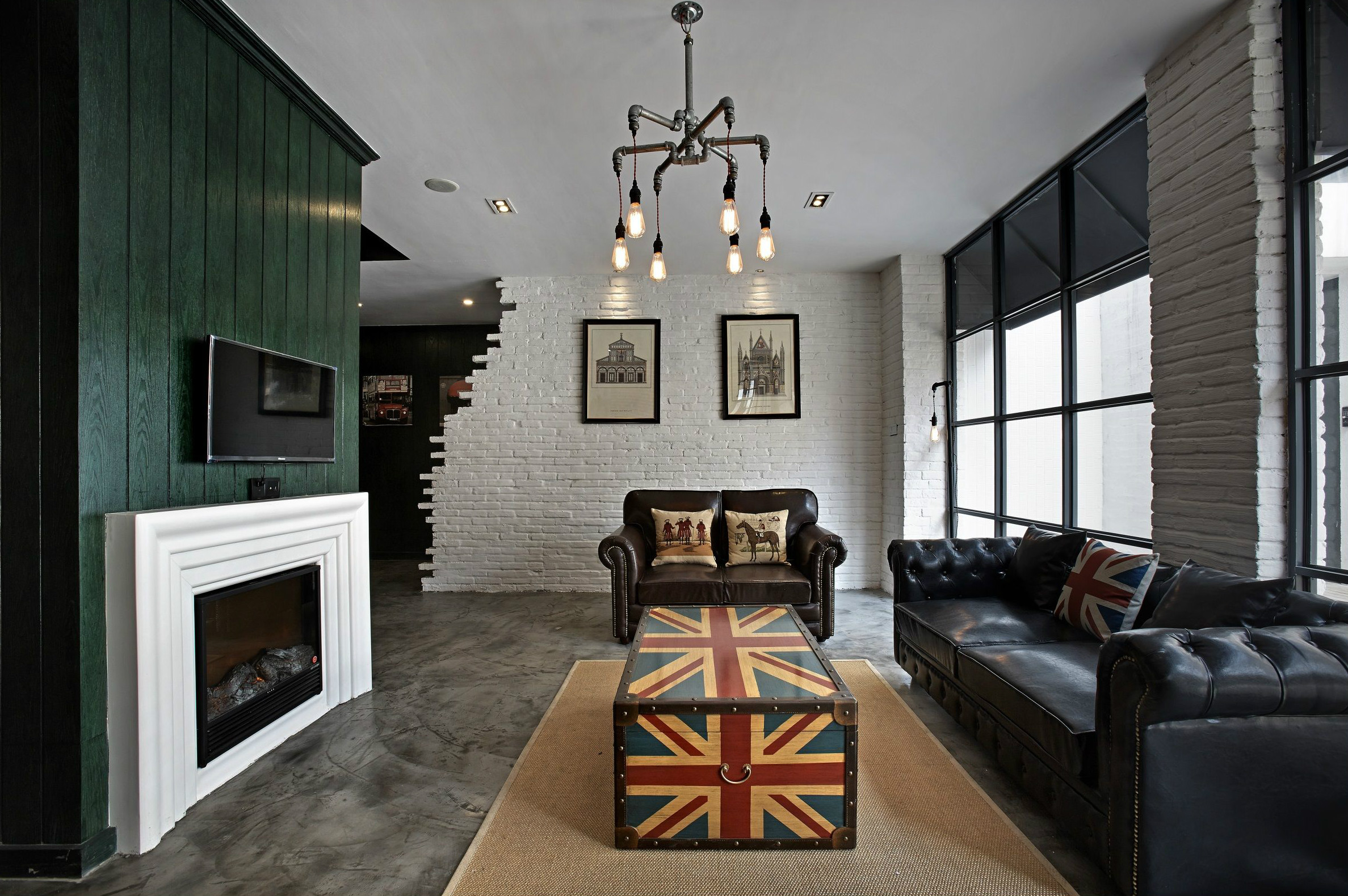 上海辦公室裝修英式風格設計-第4張圖片-上海古都建筑設計集團