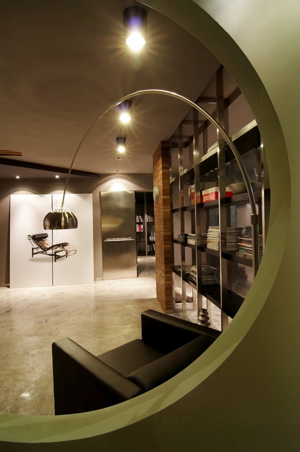 黃浦區(qū)復古展廳裝修設(shè)計效果圖-第2張圖片-上海古都建筑設(shè)計集團