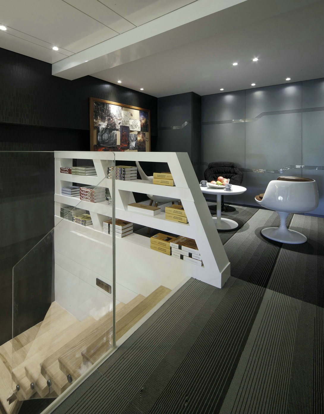 虹橋50平復(fù)式辦公室裝修設(shè)計(jì)-第6張圖片-上海古都建筑設(shè)計(jì)集團(tuán) 虹橋50平復(fù)式辦公室裝修設(shè)計(jì)-第6張圖片-上海古都建筑設(shè)計(jì)集團(tuán)