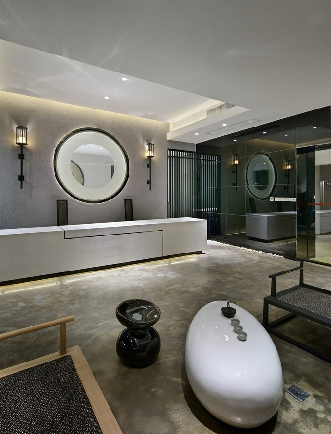 上海辦公室裝修公司前臺(tái)裝修設(shè)計(jì)-第5張圖片-上海古都建筑設(shè)計(jì)集團(tuán) 上海辦公室裝修公司前臺(tái)裝修設(shè)計(jì)-第5張圖片-上海古都建筑設(shè)計(jì)集團(tuán)