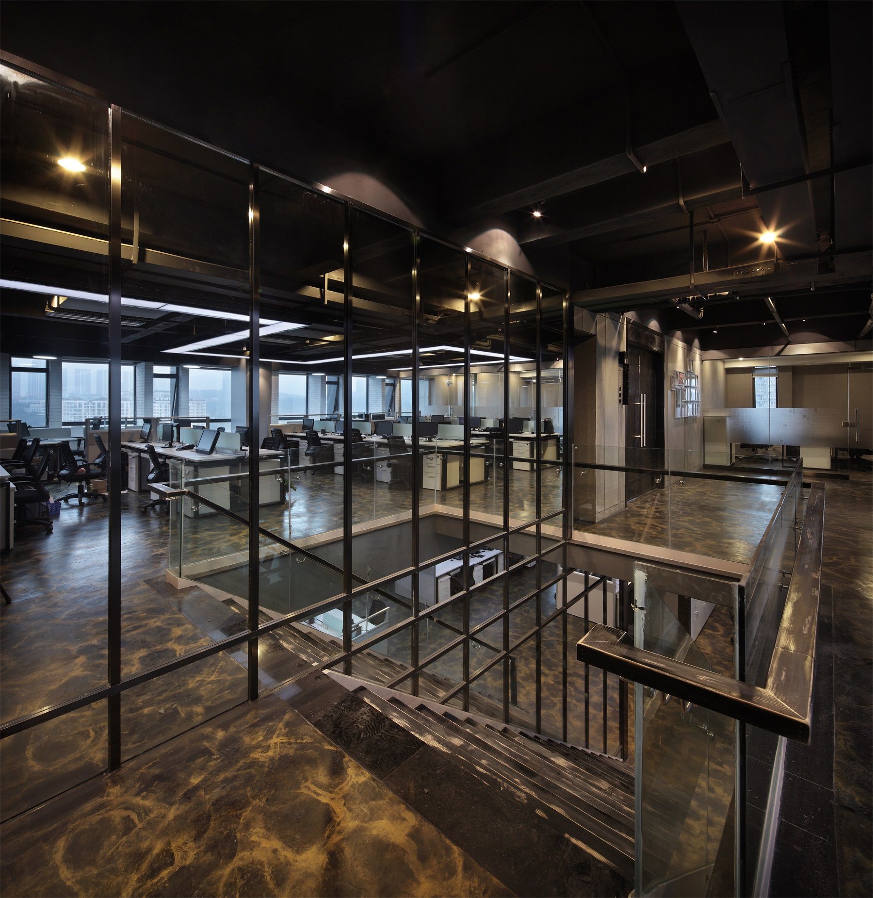 上海領域機構辦公室裝修設計-第5張圖片-上海古都建筑設計集團 上海領域機構辦公室裝修設計-第5張圖片-上海古都建筑設計集團