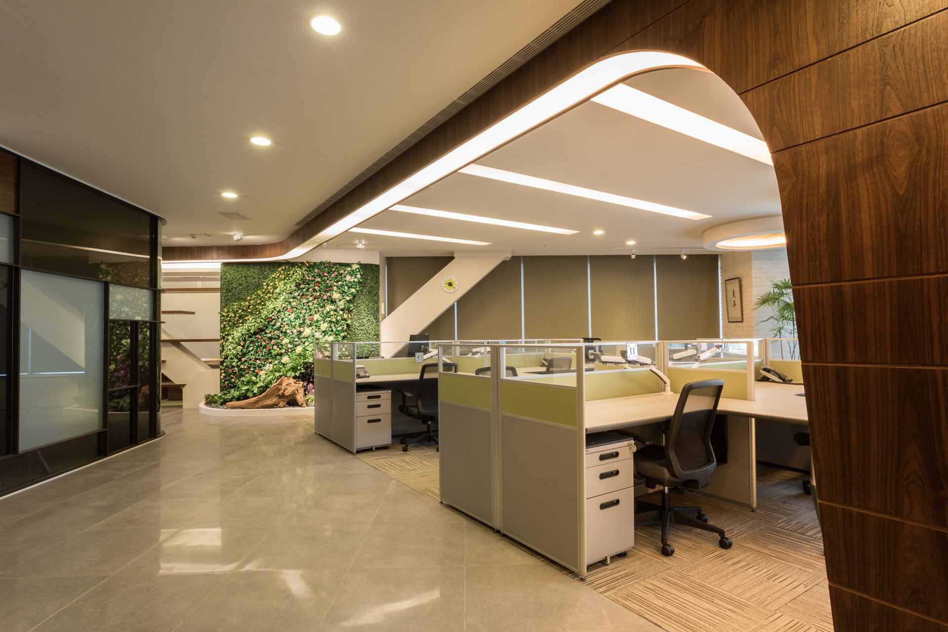 普陀區(qū)自然風格辦公室裝修設(shè)計-第4張圖片-上海古都建筑設(shè)計集團