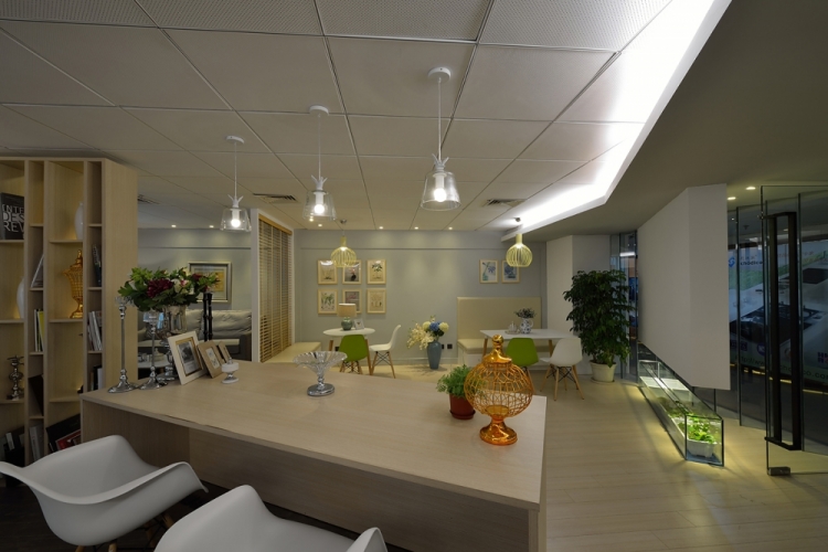 現代簡約時尚辦公室裝修設計-第4張圖片-上海古都建筑設計集團