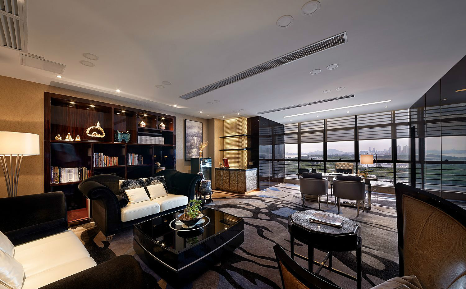 大氣奢華風格辦公室裝修設(shè)計-第15張圖片-上海古都建筑設(shè)計集團 大氣奢華風格辦公室裝修設(shè)計-第15張圖片-上海古都建筑設(shè)計集團