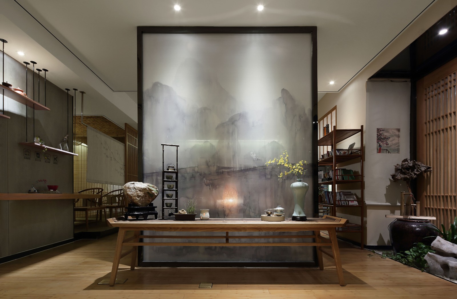 普陀區(qū)120平茶莊裝修設計-第4張圖片-上海古都建筑設計集團 普陀區(qū)120平茶莊裝修設計-第4張圖片-上海古都建筑設計集團