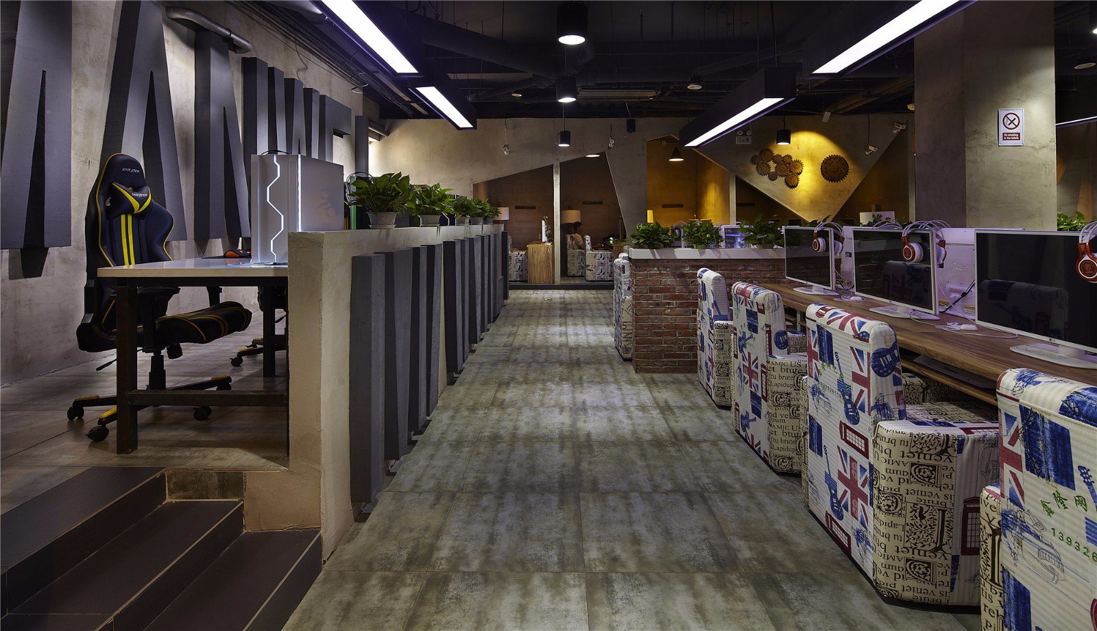 浦東新區(qū)工業(yè)風網(wǎng)吧裝修設(shè)計-第5張圖片-上海古都建筑設(shè)計集團 浦東新區(qū)工業(yè)風網(wǎng)吧裝修設(shè)計-第5張圖片-上海古都建筑設(shè)計集團