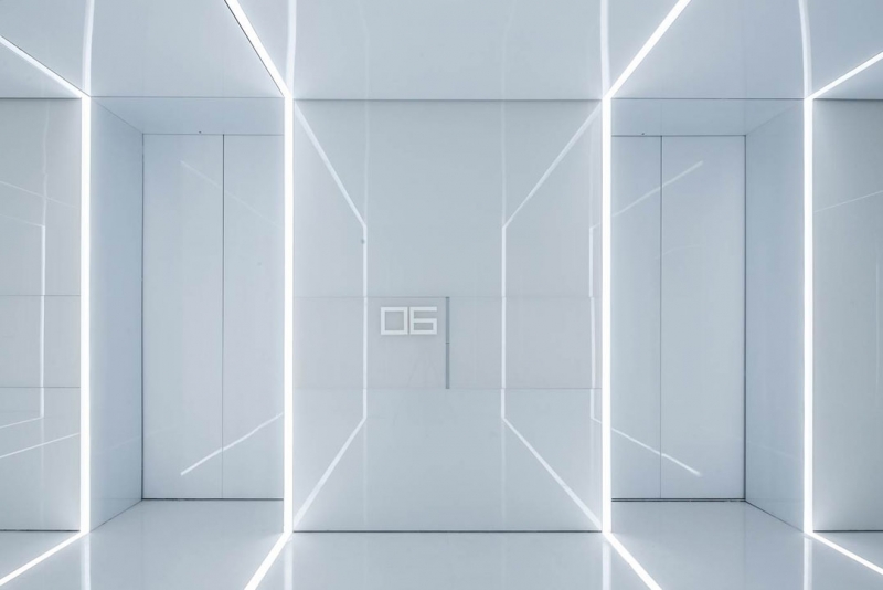 上海玻璃科技風(fēng)格辦公室裝修設(shè)計-第2張圖片-上海古都建筑設(shè)計集團(tuán)