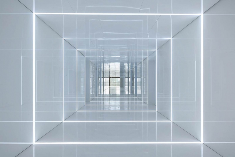 上海玻璃科技風(fēng)格辦公室裝修設(shè)計-第4張圖片-上海古都建筑設(shè)計集團(tuán)