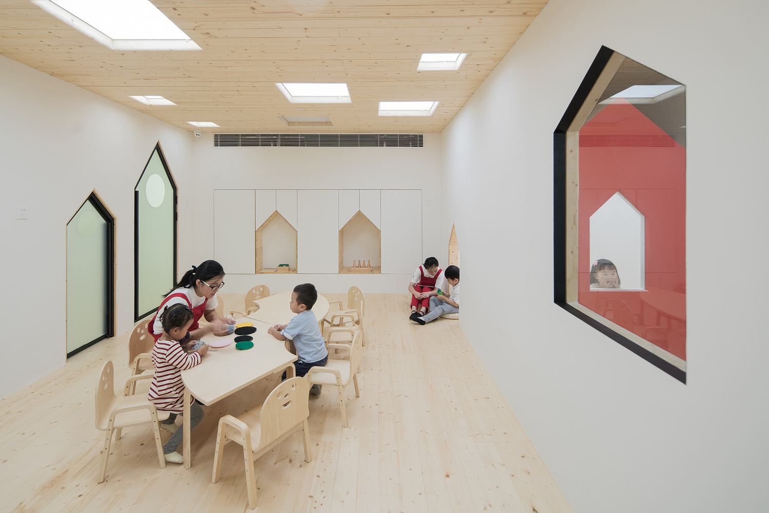 簡潔早教機(jī)構(gòu)辦公室裝修設(shè)計(jì)-第5張圖片-上海古都建筑設(shè)計(jì)集團(tuán) 簡潔早教機(jī)構(gòu)辦公室裝修設(shè)計(jì)-第5張圖片-上海古都建筑設(shè)計(jì)集團(tuán)