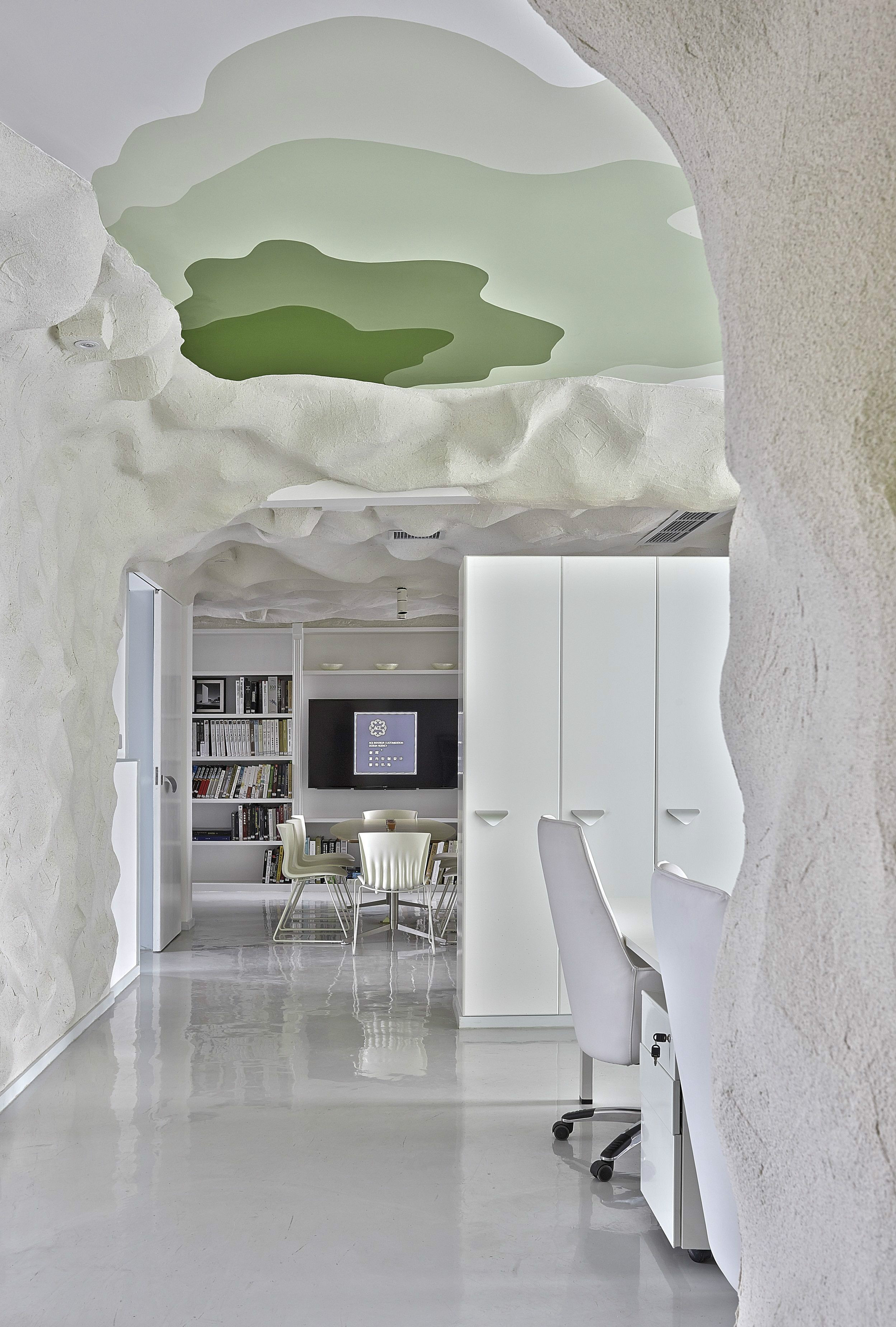 上海復(fù)古山洞風(fēng)格辦公室裝修設(shè)計-第4張圖片-上海古都建筑設(shè)計集團 上海復(fù)古山洞風(fēng)格辦公室裝修設(shè)計-第4張圖片-上海古都建筑設(shè)計集團