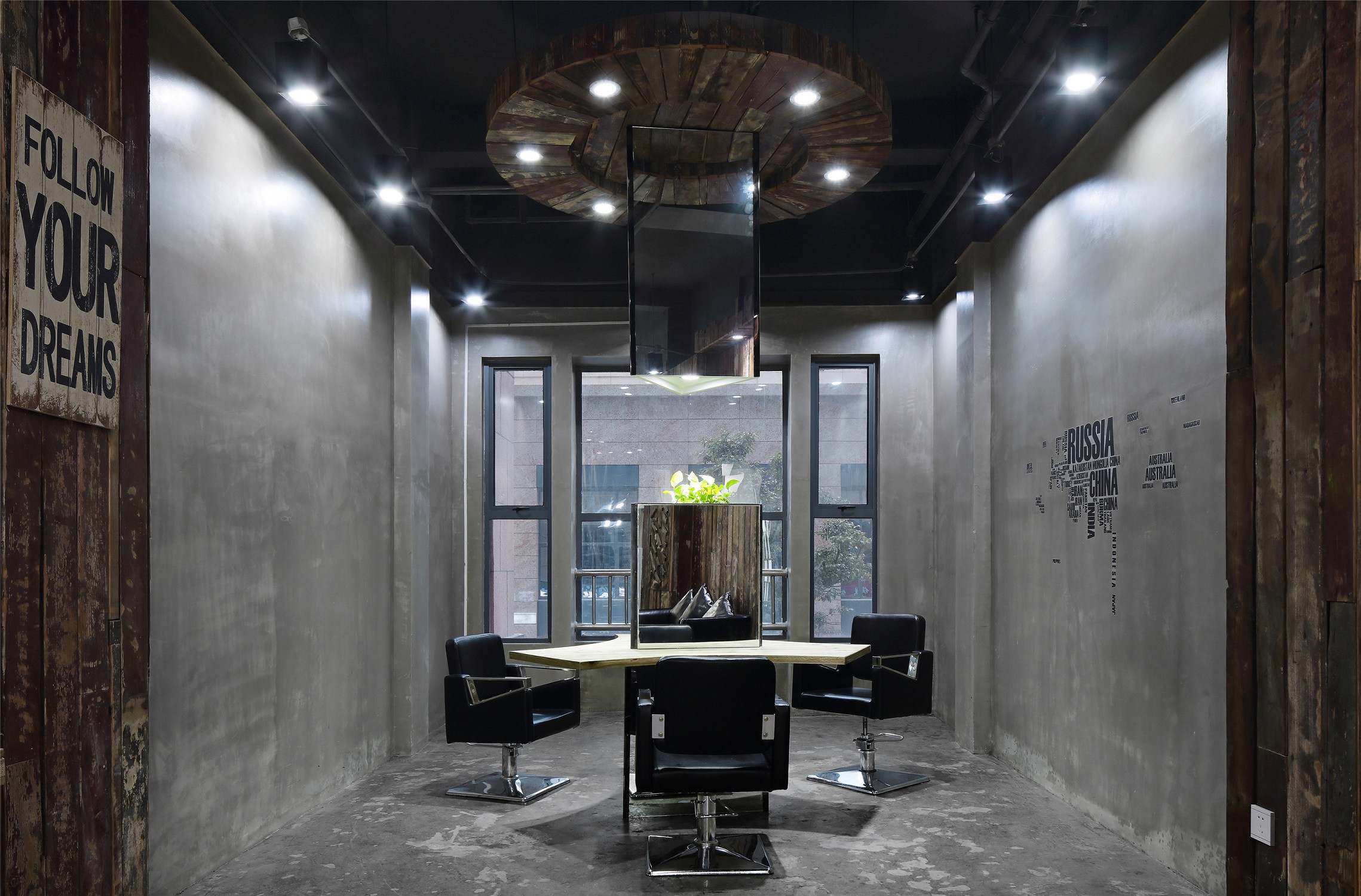 簡約理發(fā)店裝修設(shè)計(jì)效果圖-第6張圖片-上海古都建筑設(shè)計(jì)集團(tuán) 簡約理發(fā)店裝修設(shè)計(jì)效果圖-第6張圖片-上海古都建筑設(shè)計(jì)集團(tuán)