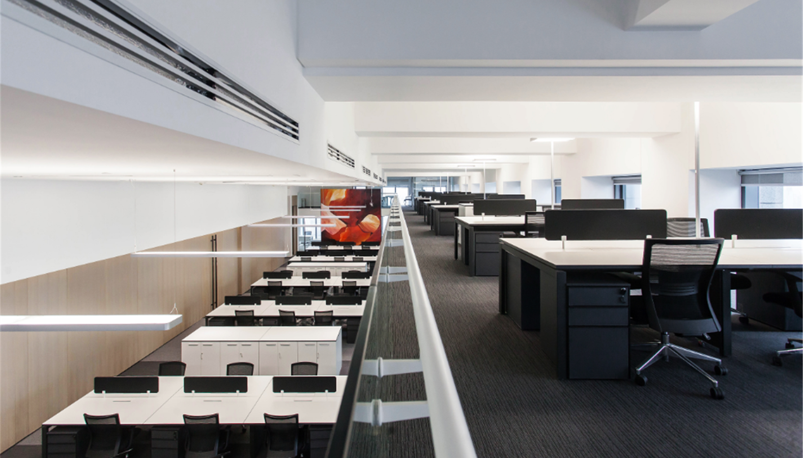 時尚簡約風(fēng)格辦公室裝修設(shè)計效果圖-第3張圖片-上海古都建筑設(shè)計集團(tuán) 時尚簡約風(fēng)格辦公室裝修設(shè)計效果圖-第3張圖片-上海古都建筑設(shè)計集團(tuán)