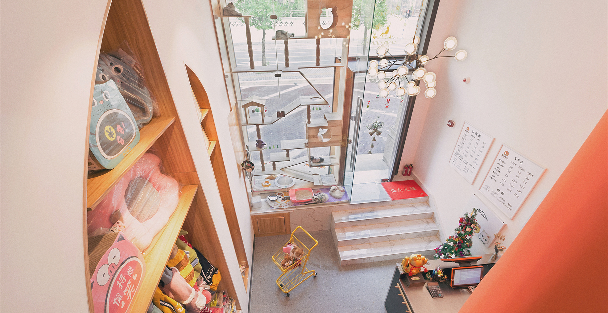 青浦區(qū)小清新寵物店裝修設(shè)計(jì)-第3張圖片-上海古都建筑設(shè)計(jì)集團(tuán) 青浦區(qū)小清新寵物店裝修設(shè)計(jì)-第3張圖片-上海古都建筑設(shè)計(jì)集團(tuán)