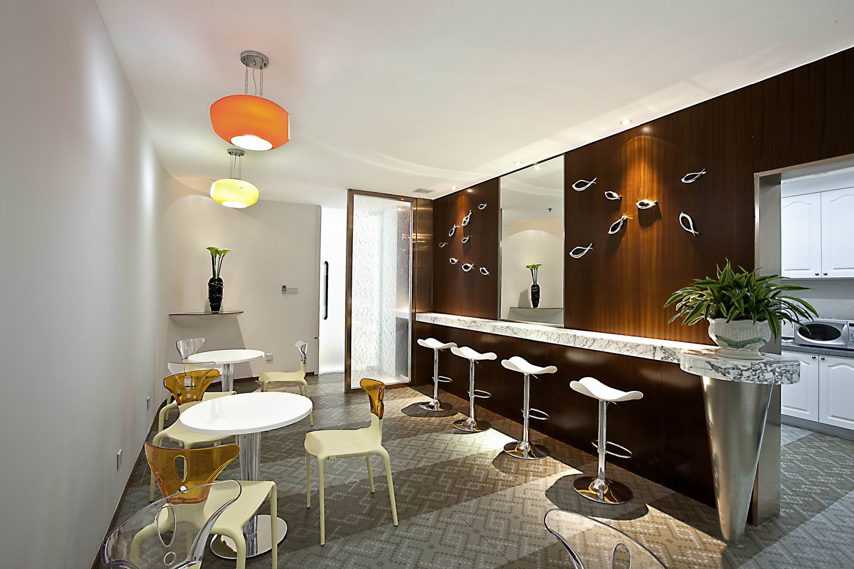 TCL公司辦公樓裝修設(shè)計-第4張圖片-上海古都建筑設(shè)計集團(tuán)