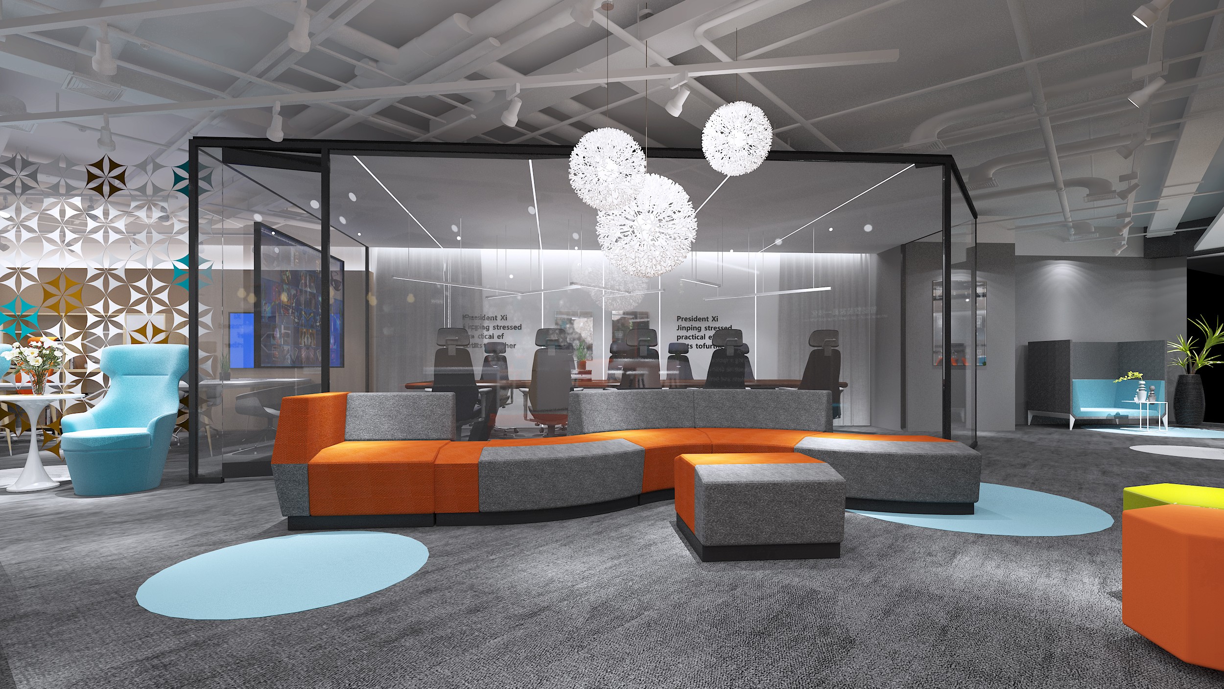 浦東新區(qū)科技智能辦公室裝修設(shè)計-第11張圖片-上海古都建筑設(shè)計集團(tuán) 浦東新區(qū)科技智能辦公室裝修設(shè)計-第11張圖片-上海古都建筑設(shè)計集團(tuán)