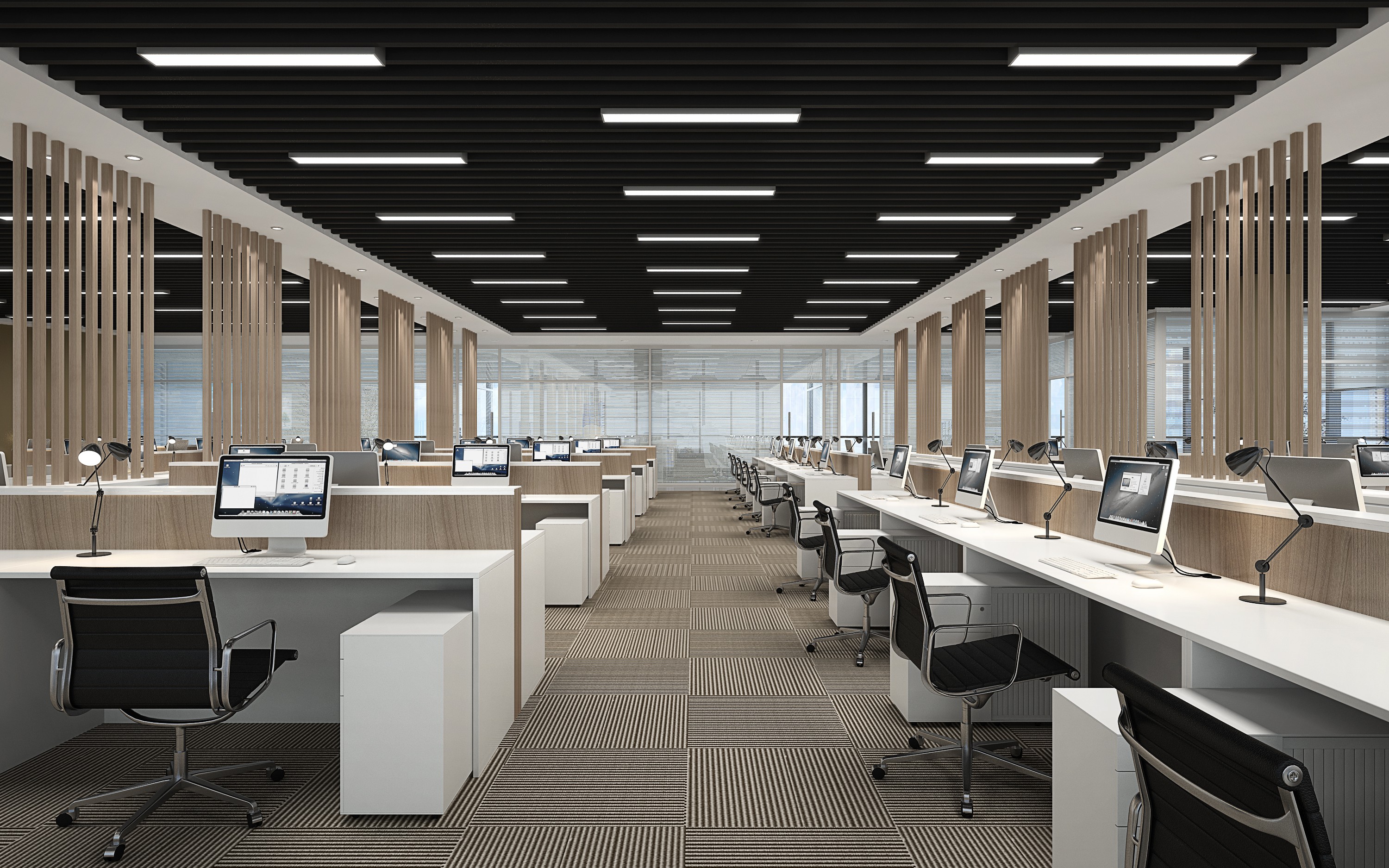 簡約明了辦公室裝修設(shè)計-第6張圖片-上海古都建筑設(shè)計集團