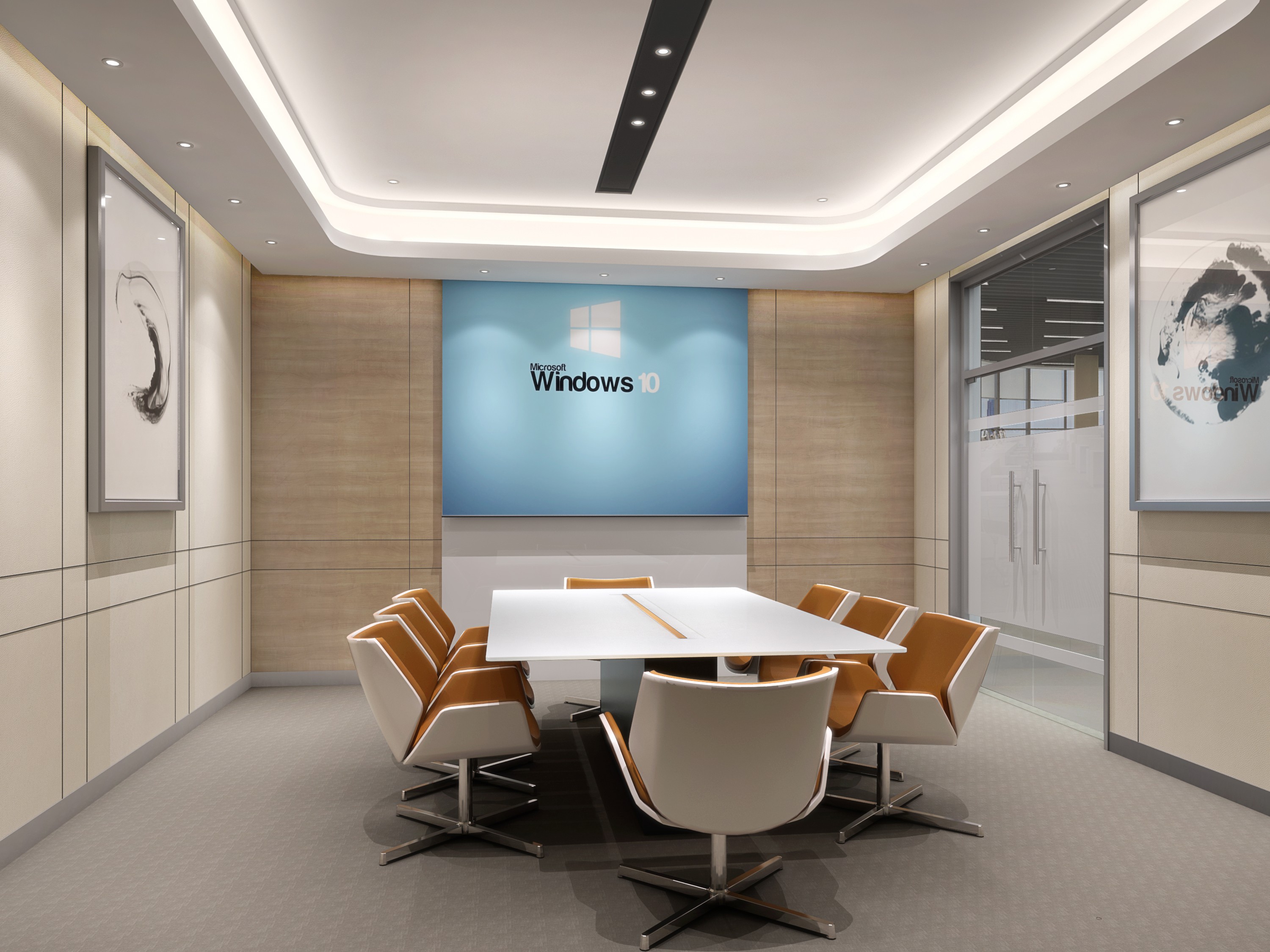 簡約明了辦公室裝修設(shè)計-第7張圖片-上海古都建筑設(shè)計集團