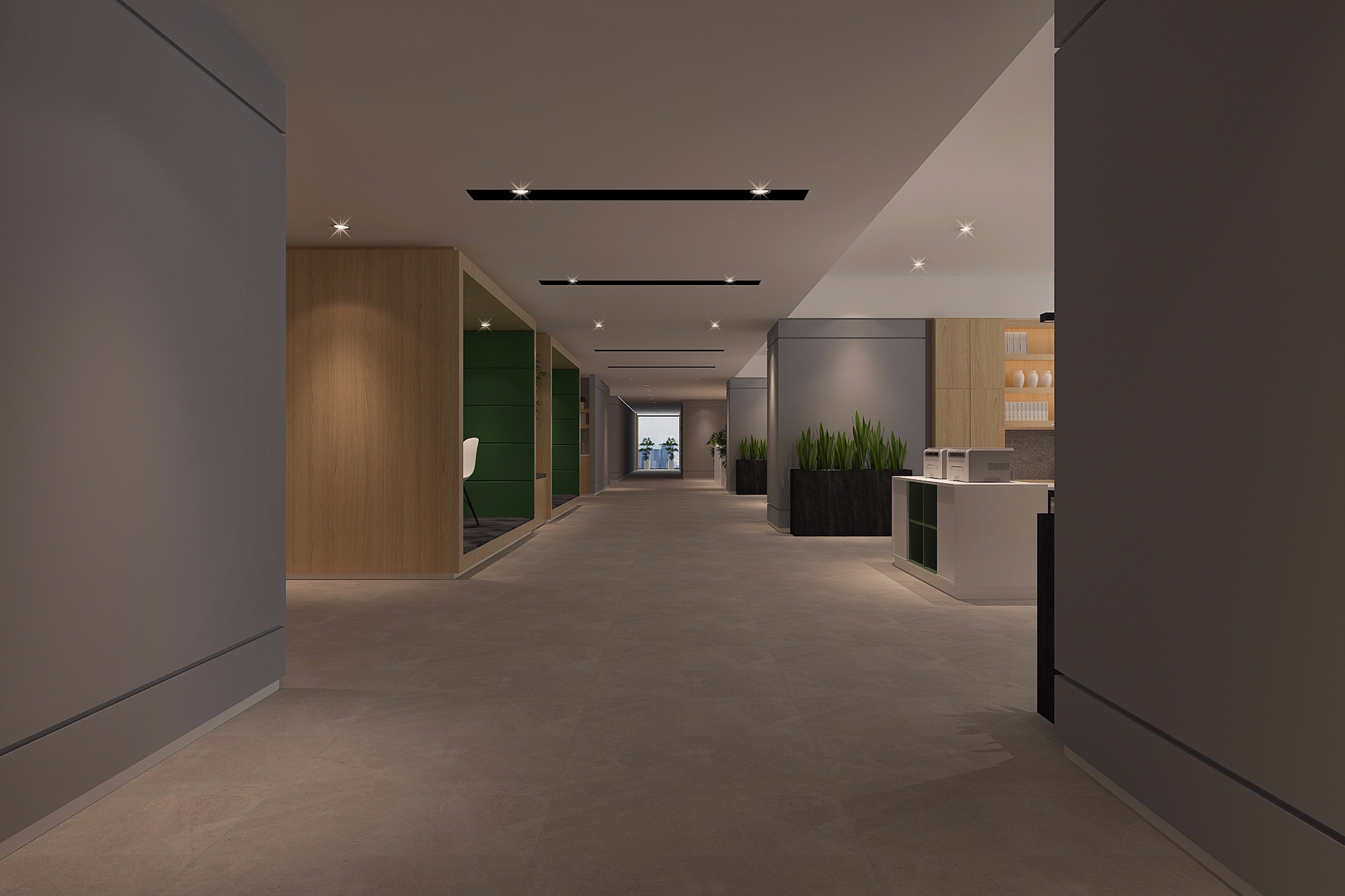 奢華大氣辦公樓裝修設(shè)計(jì)-第5張圖片-上海古都建筑設(shè)計(jì)集團(tuán) 奢華大氣辦公樓裝修設(shè)計(jì)-第5張圖片-上海古都建筑設(shè)計(jì)集團(tuán)