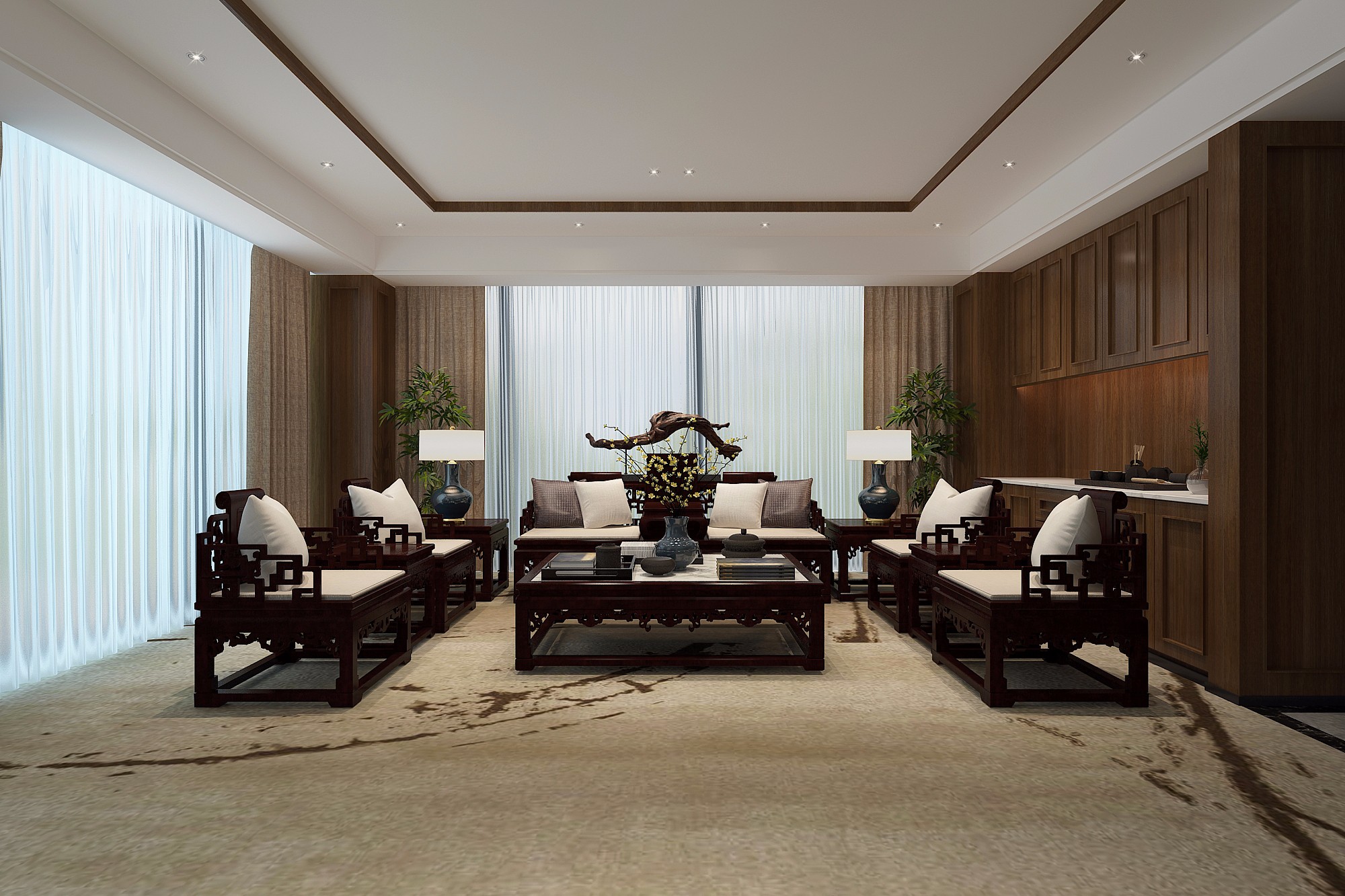 古典大氣老板辦公室裝修設(shè)計(jì)-第6張圖片-上海古都建筑設(shè)計(jì)集團(tuán) 古典大氣老板辦公室裝修設(shè)計(jì)-第6張圖片-上海古都建筑設(shè)計(jì)集團(tuán)