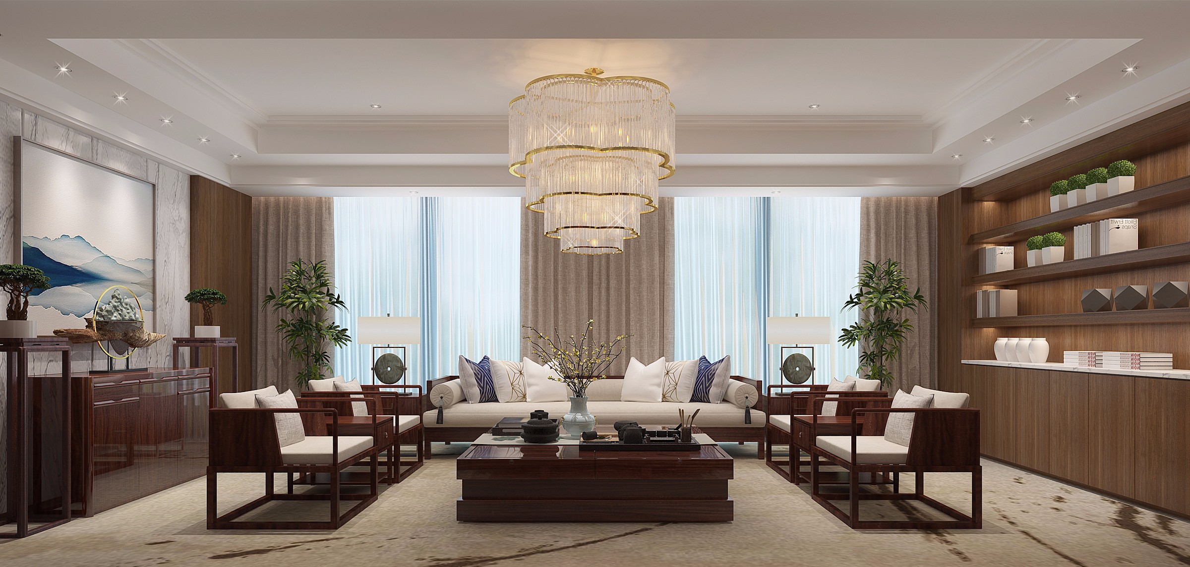 古典大氣老板辦公室裝修設(shè)計(jì)-第10張圖片-上海古都建筑設(shè)計(jì)集團(tuán) 古典大氣老板辦公室裝修設(shè)計(jì)-第10張圖片-上海古都建筑設(shè)計(jì)集團(tuán)