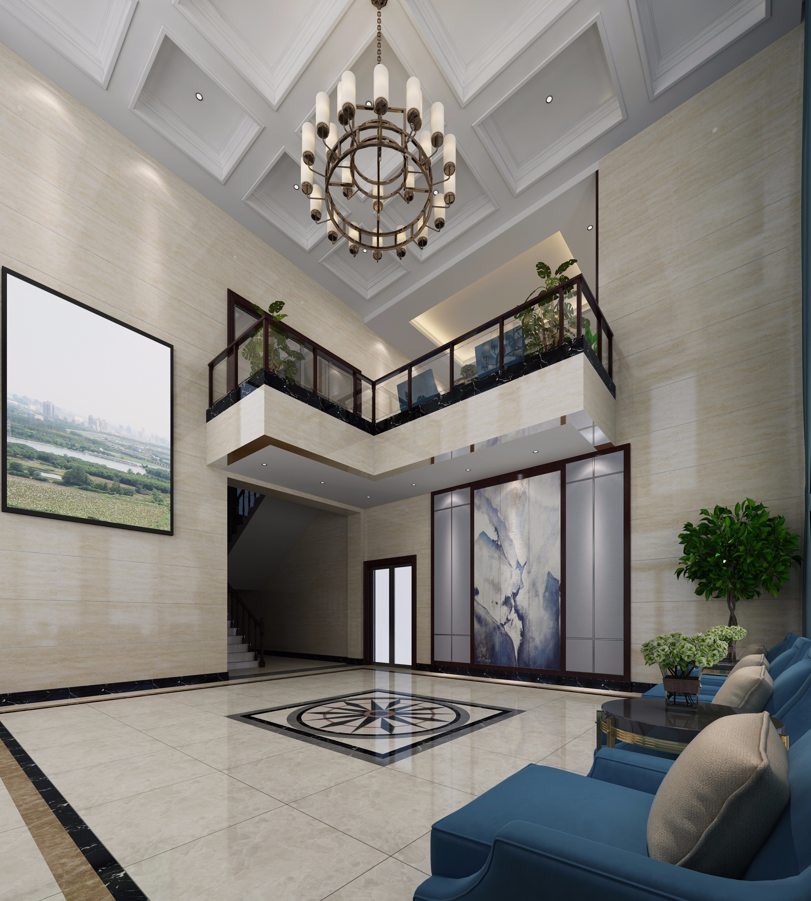 新中式辦公室裝修設(shè)計(jì)-第3張圖片-上海古都建筑設(shè)計(jì)集團(tuán) 新中式辦公室裝修設(shè)計(jì)-第3張圖片-上海古都建筑設(shè)計(jì)集團(tuán)