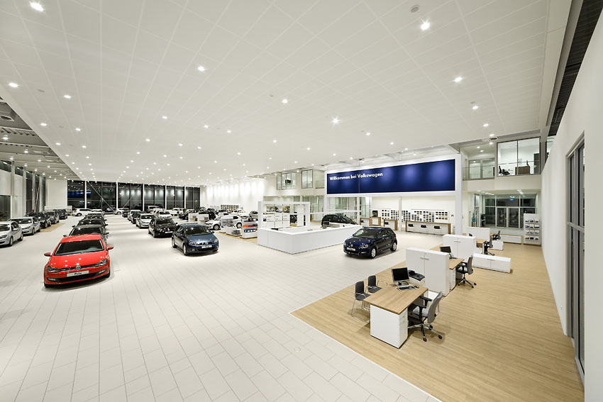 現(xiàn)代時尚風格4S店裝修設計-第2張圖片-上海古都建筑設計集團