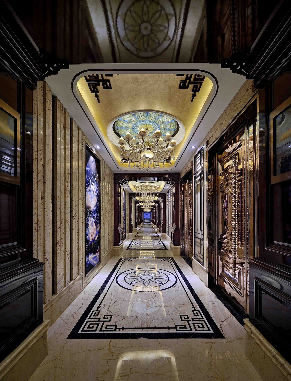 歐式復(fù)古歌廳裝修設(shè)計(jì)-第2張圖片-上海古都建筑設(shè)計(jì)集團(tuán) 歐式復(fù)古歌廳裝修設(shè)計(jì)-第2張圖片-上海古都建筑設(shè)計(jì)集團(tuán)