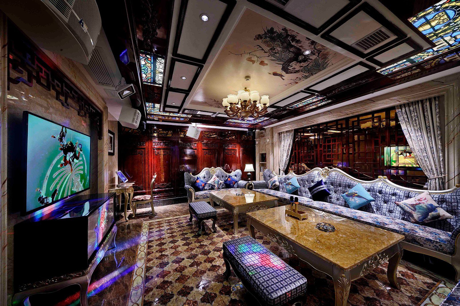 歐式復(fù)古歌廳裝修設(shè)計(jì)-第3張圖片-上海古都建筑設(shè)計(jì)集團(tuán) 歐式復(fù)古歌廳裝修設(shè)計(jì)-第3張圖片-上海古都建筑設(shè)計(jì)集團(tuán)