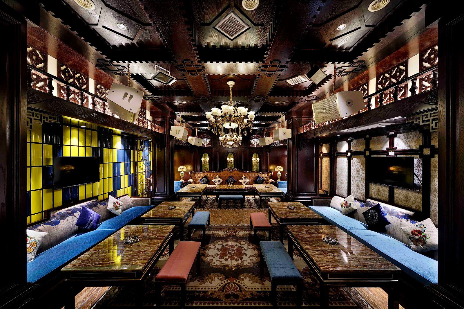 歐式復(fù)古歌廳裝修設(shè)計(jì)-第5張圖片-上海古都建筑設(shè)計(jì)集團(tuán) 歐式復(fù)古歌廳裝修設(shè)計(jì)-第5張圖片-上海古都建筑設(shè)計(jì)集團(tuán)