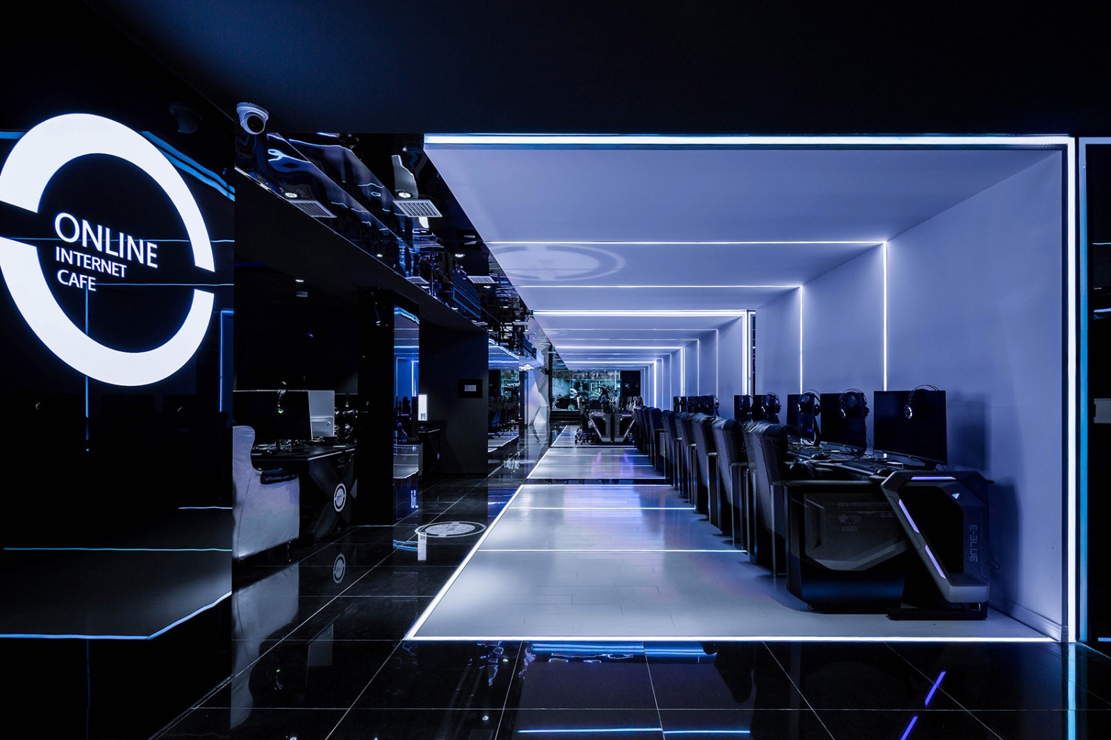 科技電競風格網(wǎng)吧裝修設計-第6張圖片-上海古都建筑設計集團 科技電競風格網(wǎng)吧裝修設計-第6張圖片-上海古都建筑設計集團