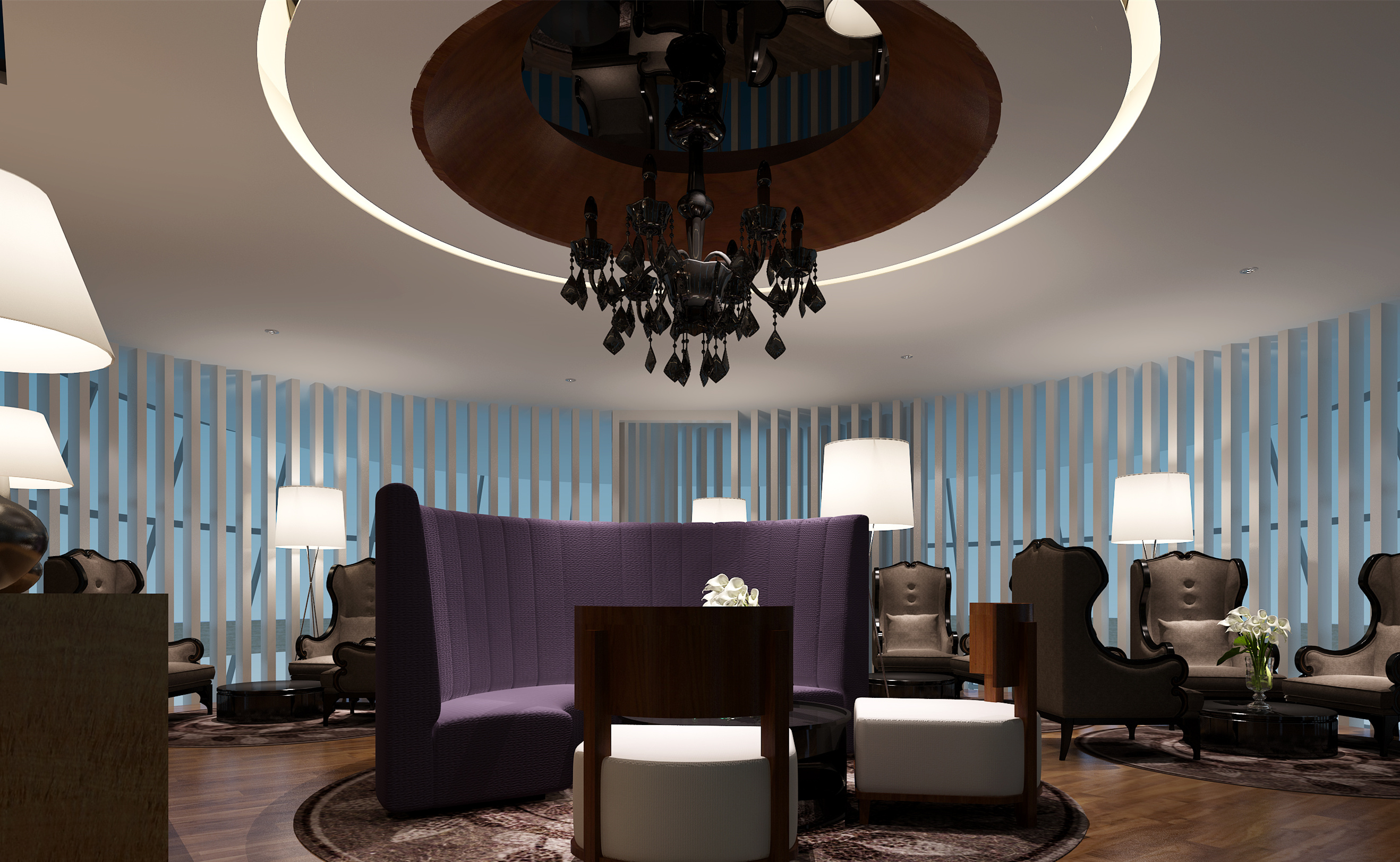 高檔奢華辦公室裝修設計-第1張圖片-上海古都建筑設計集團 高檔奢華辦公室裝修設計-第1張圖片-上海古都建筑設計集團