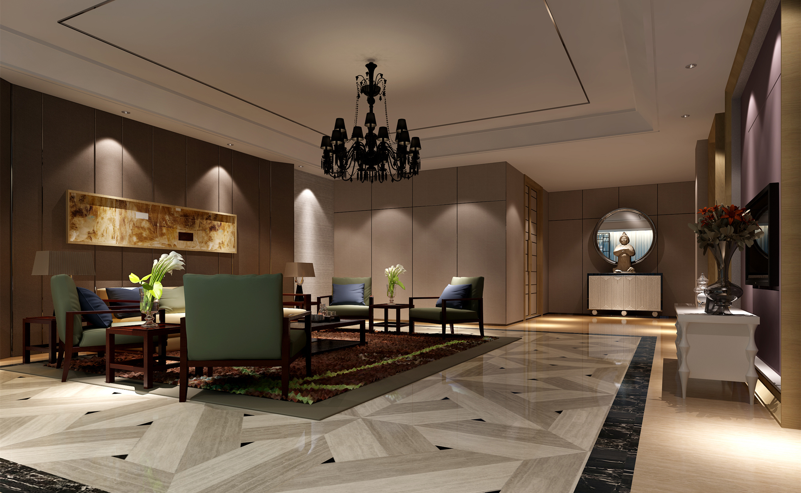 高檔奢華辦公室裝修設計-第7張圖片-上海古都建筑設計集團 高檔奢華辦公室裝修設計-第7張圖片-上海古都建筑設計集團