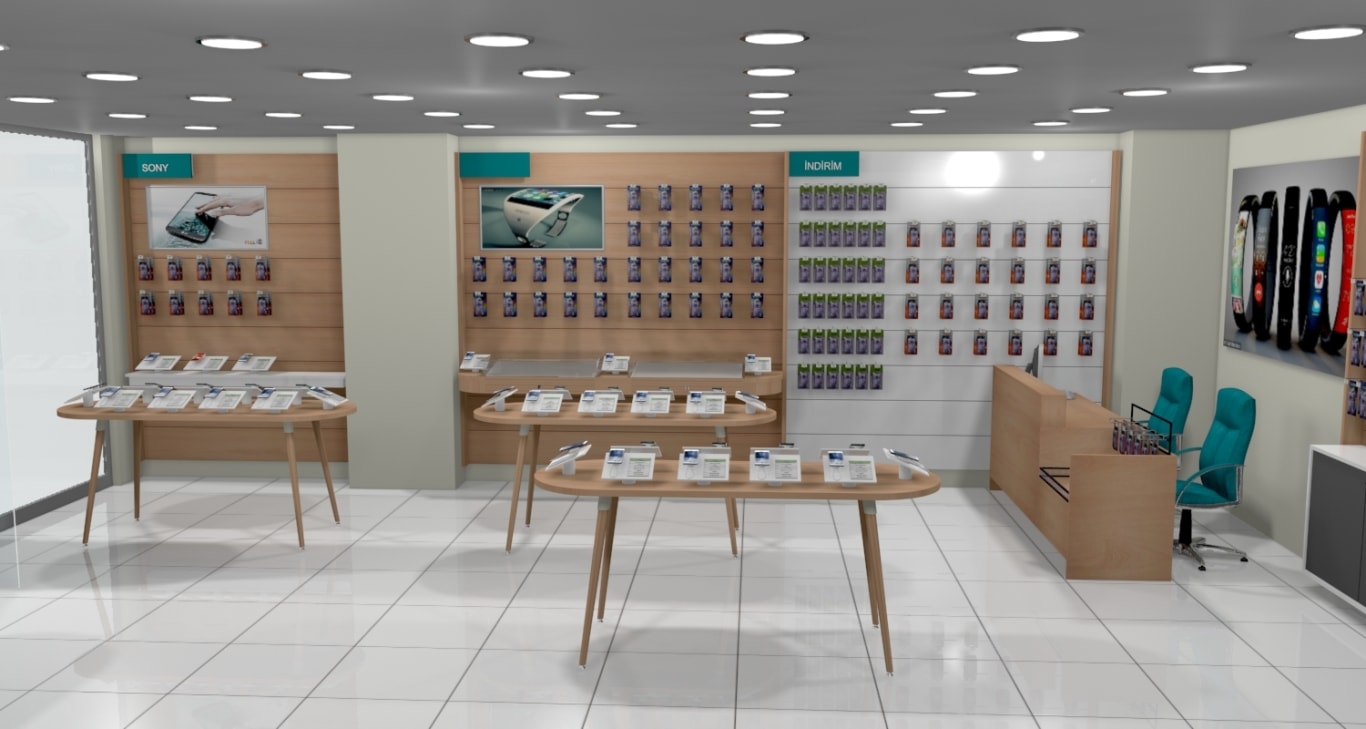 小型簡約手機(jī)店裝修設(shè)計-第4張圖片-上海古都建筑設(shè)計集團(tuán)