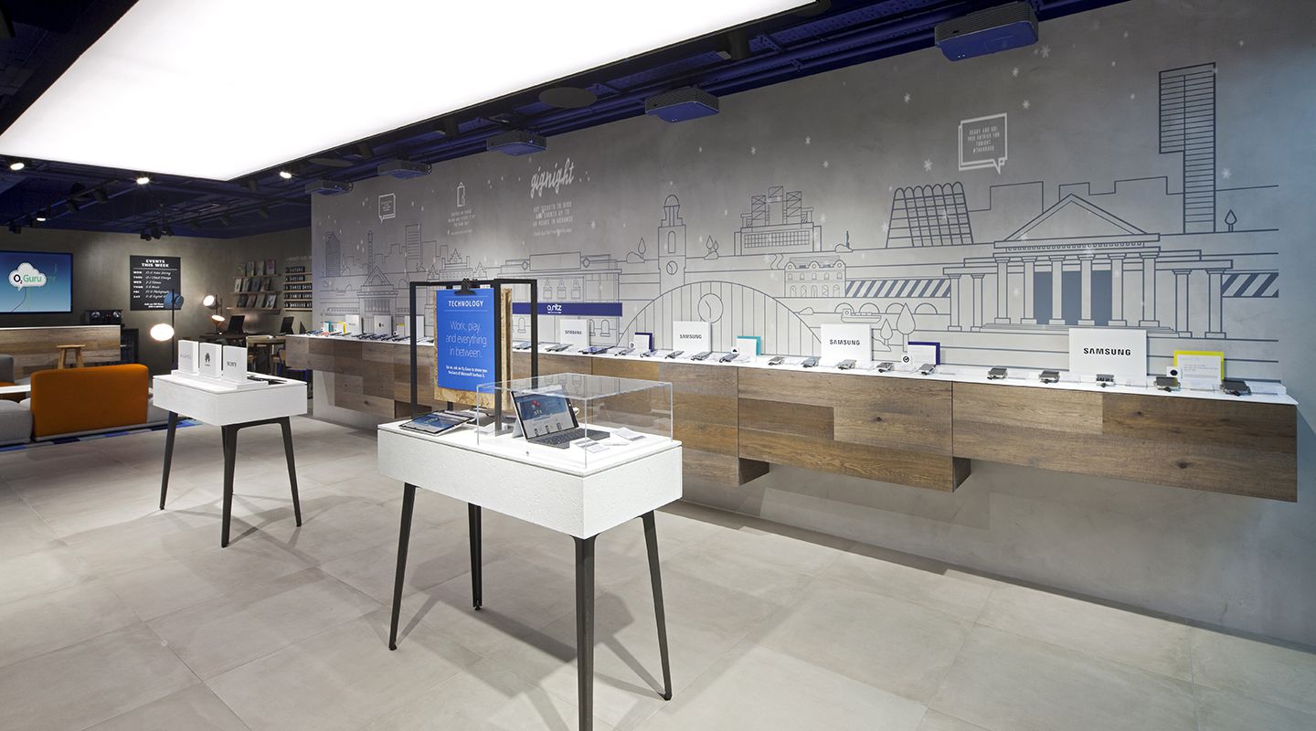 工業(yè)風格手機店裝修設計-第7張圖片-上海古都建筑設計集團