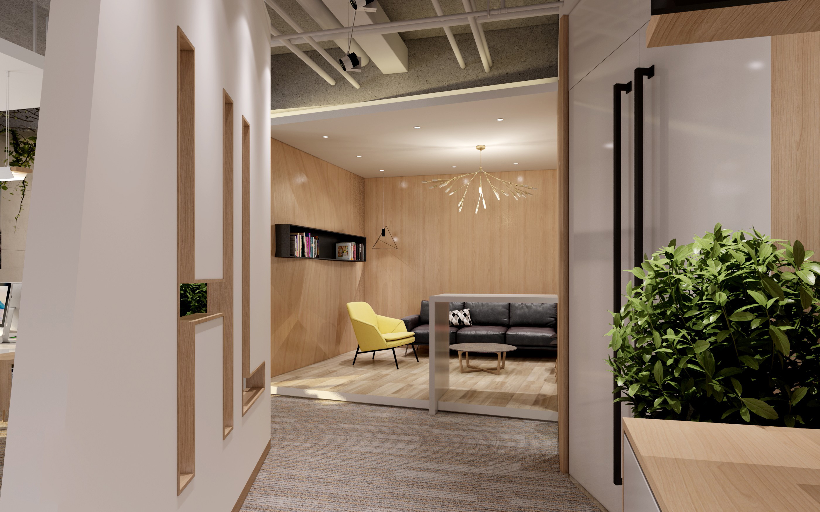 質(zhì)樸風格辦公室裝修效果圖-第6張圖片-上海古都建筑設計集團 質(zhì)樸風格辦公室裝修效果圖-第6張圖片-上海古都建筑設計集團