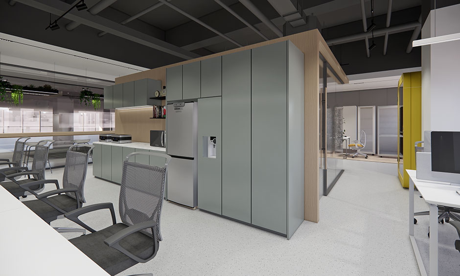 簡約科技風(fēng)格辦公室裝修設(shè)計(jì)-第5張圖片-上海古都建筑設(shè)計(jì)集團(tuán) 簡約科技風(fēng)格辦公室裝修設(shè)計(jì)-第5張圖片-上海古都建筑設(shè)計(jì)集團(tuán)