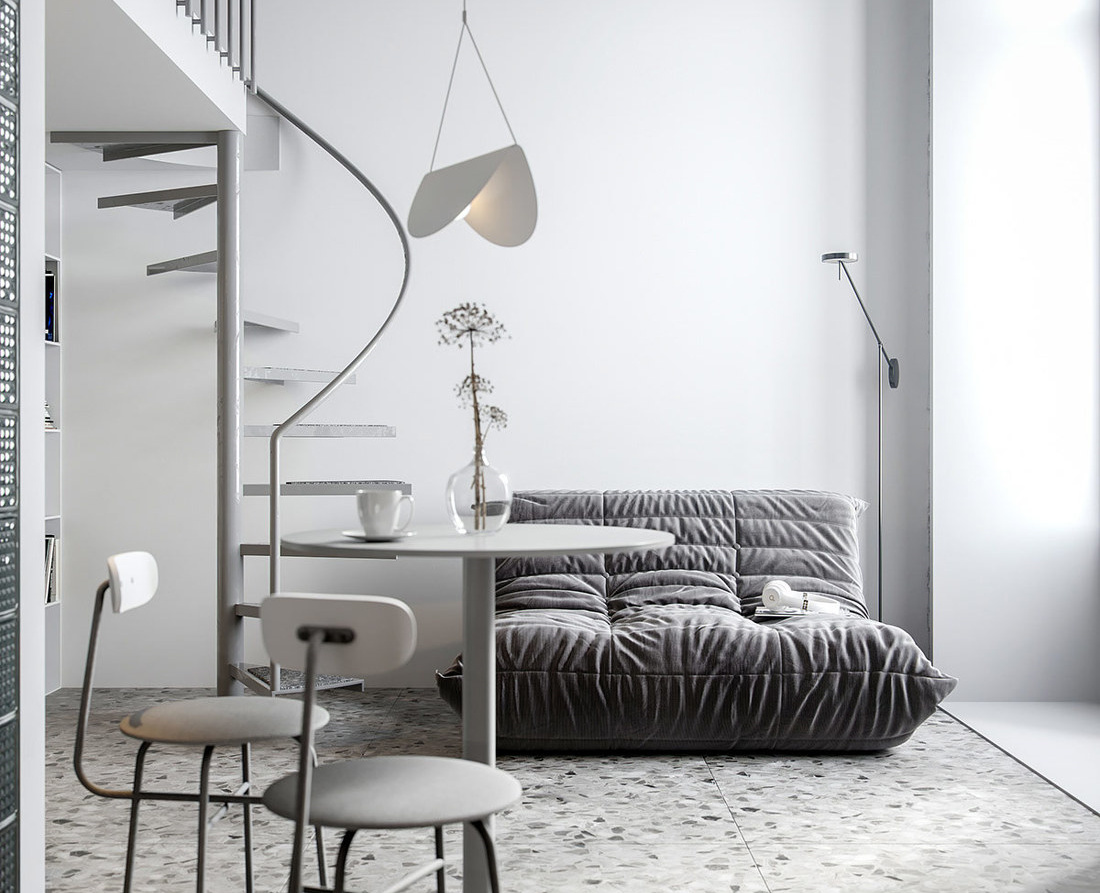 復(fù)式小公寓樓裝修設(shè)計(jì)-第4張圖片-上海古都建筑設(shè)計(jì)集團(tuán) 復(fù)式小公寓樓裝修設(shè)計(jì)-第4張圖片-上海古都建筑設(shè)計(jì)集團(tuán)