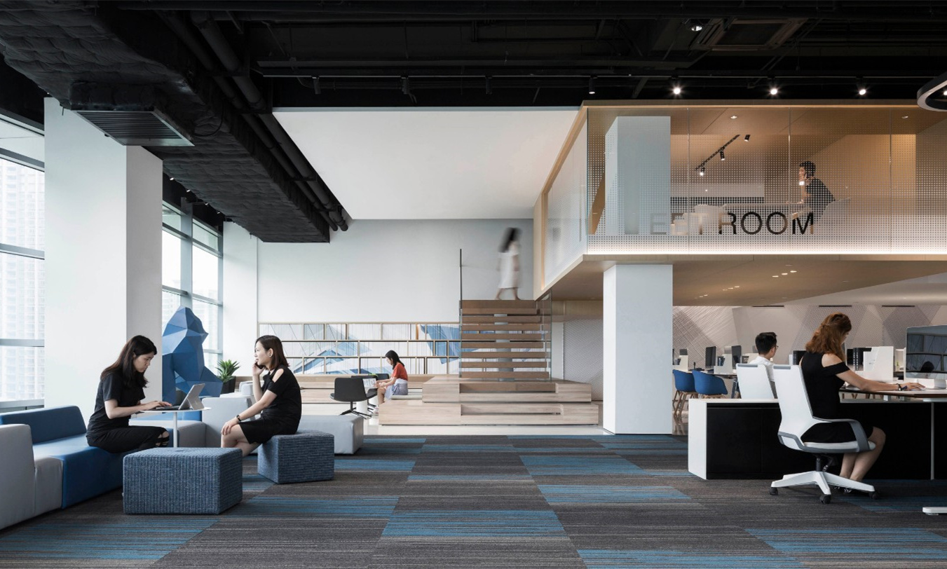 復(fù)式科技風(fēng)格辦公室裝修設(shè)計-第8張圖片-上海古都建筑設(shè)計集團 復(fù)式科技風(fēng)格辦公室裝修設(shè)計-第8張圖片-上海古都建筑設(shè)計集團