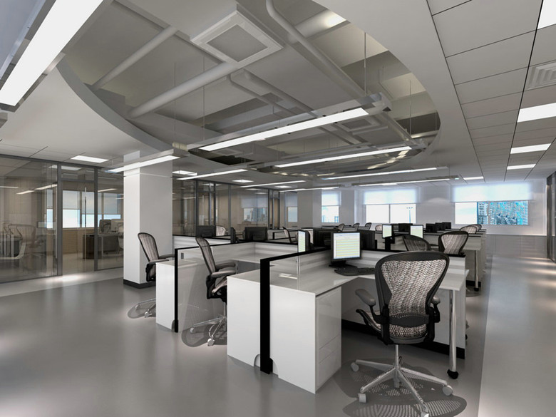 5000平制藥公司辦公空間設(shè)計效果-第6張圖片-上海古都建筑設(shè)計集團(tuán)