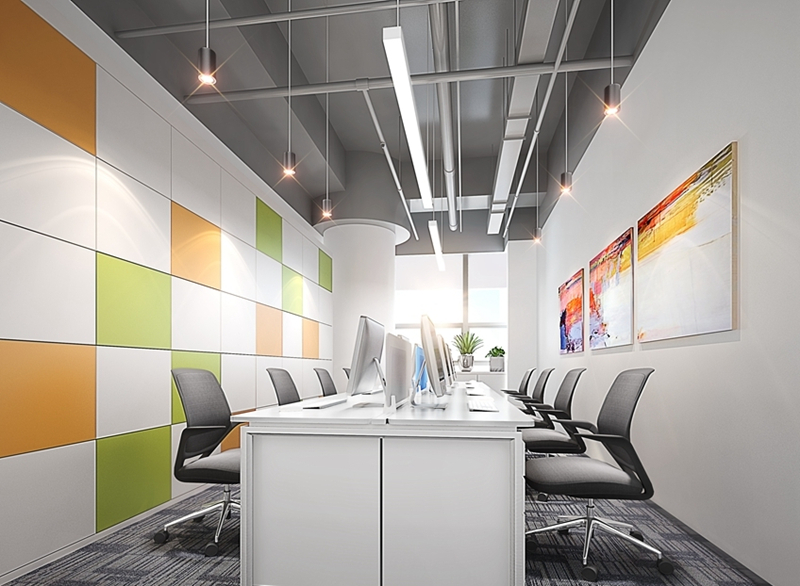 IT網(wǎng)絡(luò)信息公司辦公室設(shè)計(jì)裝修效果-辦公室裝修設(shè)計(jì)效果圖-第2張圖片-上海古都建筑設(shè)計(jì)集團(tuán)